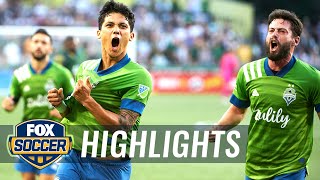 Sounders earn historic 6-2 victory in Portland against rival Timbers | MLS Highlights