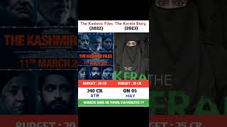 The Kashmir Files Vs The Kerala Story Movie Comparison || Release Date #shorts #thekeralastory #leo