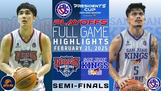 PSL FULLGAME HIGHLIGHTS | SAN JUAN KINGS VS GENSAN WARRIORS | FEBRUARY 21, 2025