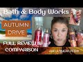 Bath & Body Works Autumn Drive Re-Release Review & Comparison + Sneak Peek of My New Line!