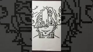 How to draw Sanemi with pixel art