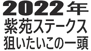 【競馬】２０２２年紫苑ステークスの狙いたいこの一頭