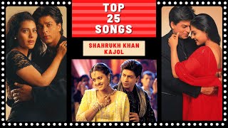 Top 25 SHAHRUKH KHAN & KAJOL Songs