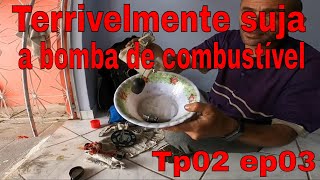 LIMPEZA DA BOMBA DE COMBUSTIVEL CB500X Tp02 ep03