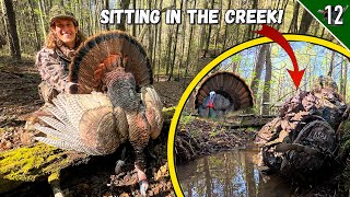 We Setup IN THE WATER! - South Carolina Turkey Hunting
