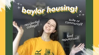 a guide to baylor university housing 🐻 residential colleges, LLCs, and first-year communities!