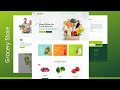 How To Make A Grocery Store Website Using HTML / CSS /JS