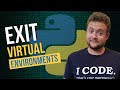 How To Exit A Virtual Environment Python