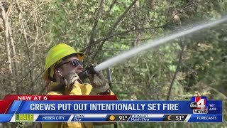 Suspect Arrested In Connection to 6 Brush Fires