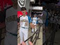 【＃shorts】上沢投手とハイタッチ *´∀｀ 人 ´∇｀ 北海道日本ハムファイターズ 上沢直之 エスコンフィールドhokkaido