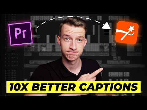 DEJA de usar los subtítulos automáticos de Premiere Pro… ¡HAZ ESTO EN SU LUGAR!