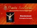 Christopher Gurusamy - dance at The Music Academy 2022