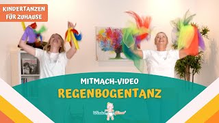 Regenbogentanz || Kindertanzen für zuhause (Mitmach-Video)