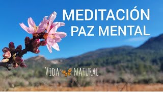 🌸Meditación guiada práctica de MINDFULNESS o ATENCIÓN PLENA para la PAZ MENTAL🌸