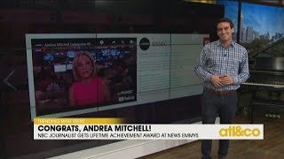 Congrats to NBC News' Andrea Mitchell on her Lifetime Achievement Award