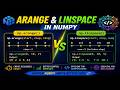 NumPy arange() vs linspace() | What's the Difference?