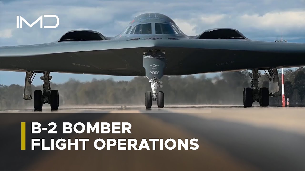 B-2 Bomber Flight Operations And Virtual Tour - YouTube