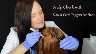 ASMR ~ 50 Slow & Calm Scalp Triggers to Help You Sleep (No Talking)