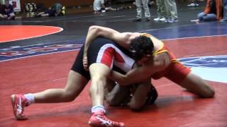 Roman Ermolov vs Fresno 197 lbs Skyline College Wrestling 2013
