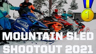 MOUNTAIN SLED SHOOTOUT 2021 - WHICH IS THE BEST SLED? (ENGLISH SUBTITLES)