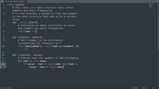 Leetcode 170. Two Sum III - Data structure design in Python | Python Leetcode | Python Code Tutorial