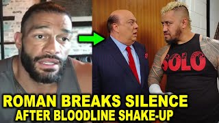 Roman Reigns Breaks Silence After Bloodline Shake-Up on SmackDown as Solo Becomes New Tribal Chief