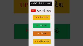 વસ્તીની દ્રષ્ટિએ ભારતના મોટા રાજ્યો #shorts #geography #state #gk #shortsviral #talati