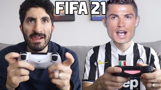 PLAYING FIFA 21 WITH CRISTIANO RONALDO