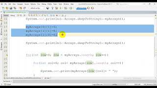 Multi Dimensional Array in Java Practice | Emran Code Box