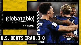 Reaction to Christian Pulisic and USMNT defeating Iran, 1-0 | Debatable