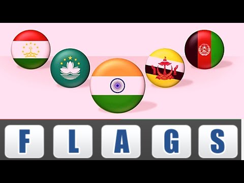 Flags And Map Of The World Country Flags Learn Country Flags