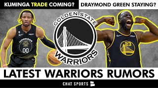Warriors Rumors: GSW LOOKING TO TRADE Jonathan Kuminga? Draymond Green STAYING In NBA Free Agency?