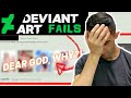 😂 HILARIOUS commission fails on DeviantArt and why nobody buys your art