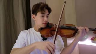 211001 HENRY 헨리 weibo update_ 중국가곡 《我爱你中国》 violin ver.