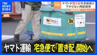 「再配達」の数は年間“5億個”　ヤマト運輸が宅急便で「置き配」開始へ｜TBS NEWS DIG