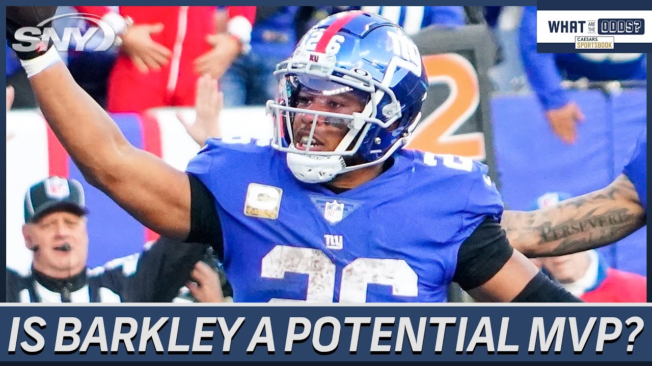 Should Saquon Barkley Be In The MVP Conversation? | What Are The Odds ...