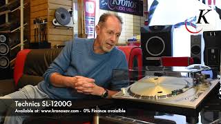 Kronos AV Review Diaries: Technics SL-1200G Review