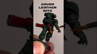 Warhammer 40000 Dark Angels space marines speed painting #easy #fast