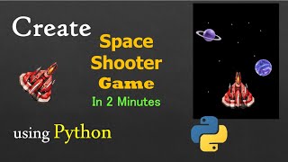 Create Space Shooter Python Game using Pygame | Python mini project ideas for beginners