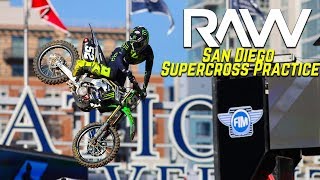 San Diego Supercross Practice RAW - Motocross Action Magazine