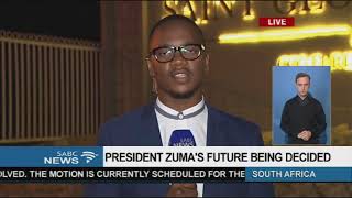 President Zuma's future being decided, Aldrin Sampear reports