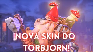 GAMEPLAY COM A NOVA SKIN DO TORBJORN! | Quick Play Overwatch 2