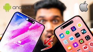 Dynamic Island in Android vs iPhone 14 Pro 🔥 #shorts #MostTechy