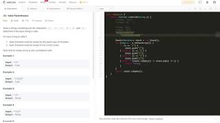 LeetCode 20: Valid Parentheses - Interview Prep Ep 7