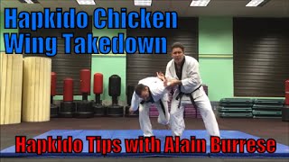 Hapkido Chicken Wing Takedown with Alain Burrese