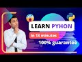 13 Minutes to Becoming a Python Expert: Best for Beginners