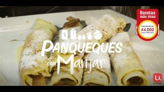 Unimarc - Recetas 4x4: Panqueques con manjar