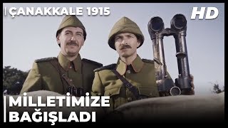 Çanakkale 1915 - Mustafa Kemal'e Şarapnel Parçası İsabet Etti! | Türk Filmi