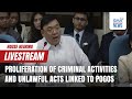 LIVESTREAM: House hearing on the proliferation of criminal activities and unlawful acts.. - Replay