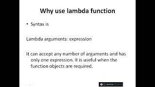21 Python Lambda